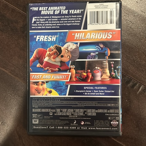 Turbo DVD - Picture 2 of 3